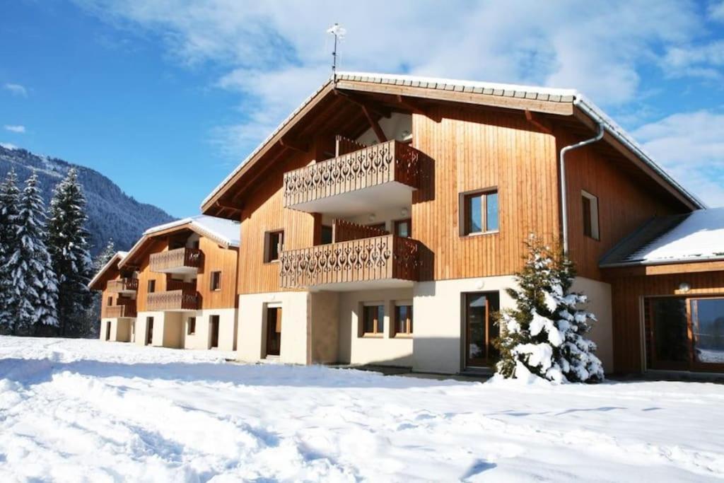 Appartement Rez-De-Chaussee, Cosy T3 4 A 6 Pers Avec Piscines Interieure & Exterieure A Samoens En Haute-Savoie Samoëns Exterior foto