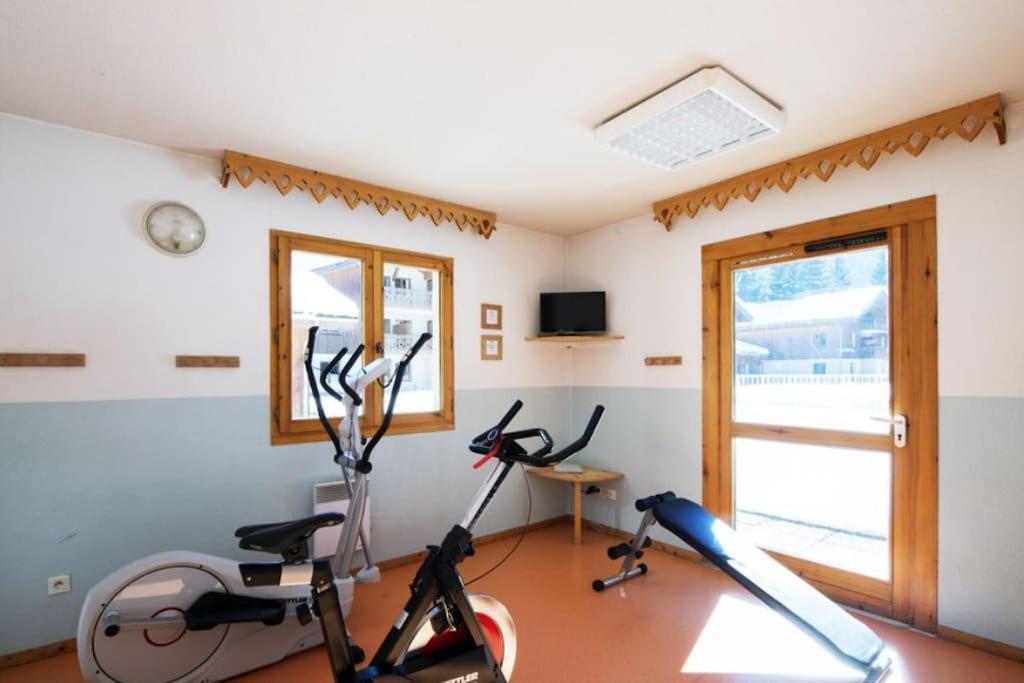 Appartement Rez-De-Chaussee, Cosy T3 4 A 6 Pers Avec Piscines Interieure & Exterieure A Samoens En Haute-Savoie Samoëns Exterior foto